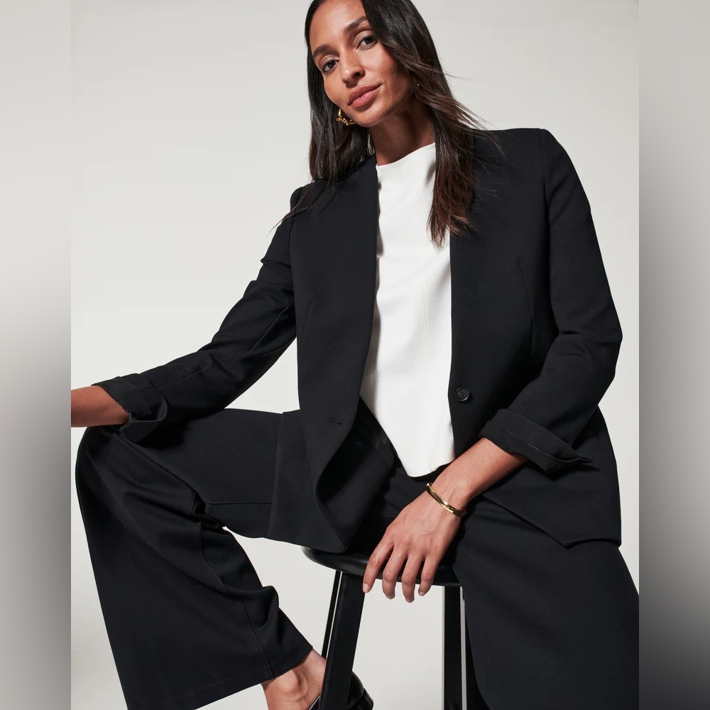 SPANX The Perfect Oversized Blazer in Black Brand New With Tags Women‘s Size 3X